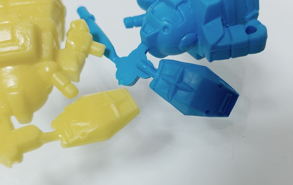 ガン消しのパーツの見分け方4 ジム系 パーツ 武器 違い SD