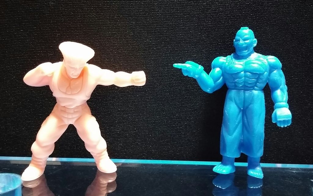 ストリートファイターⅡ 消しゴム 塩ビ人形 スト2 : トレジャー