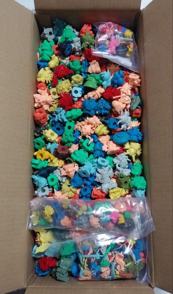 ガン消し、ドラ消し、マリ消しなど、ゴムのフィギュアセット　大量まとめ売り　お宝 纏め開封洗浄日記 SDガンダム ガン消し ミニマム 消しゴム ダイ