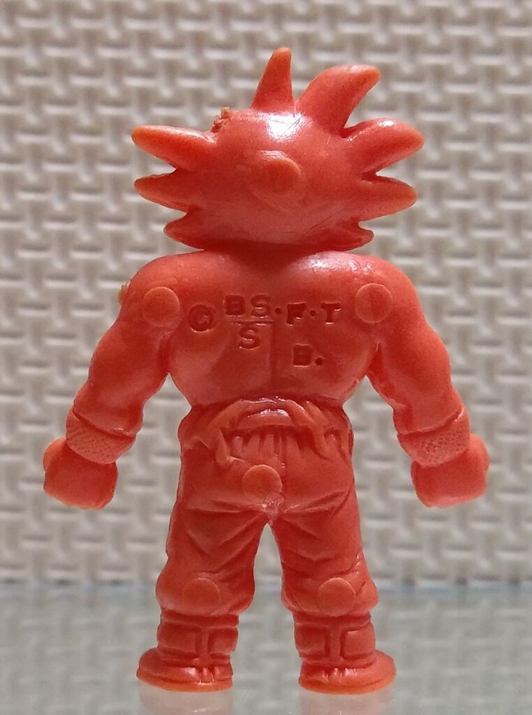 ドラゴンボール 消しゴム 魔人ブウ ゴテンクス吸収 オレンジ色
