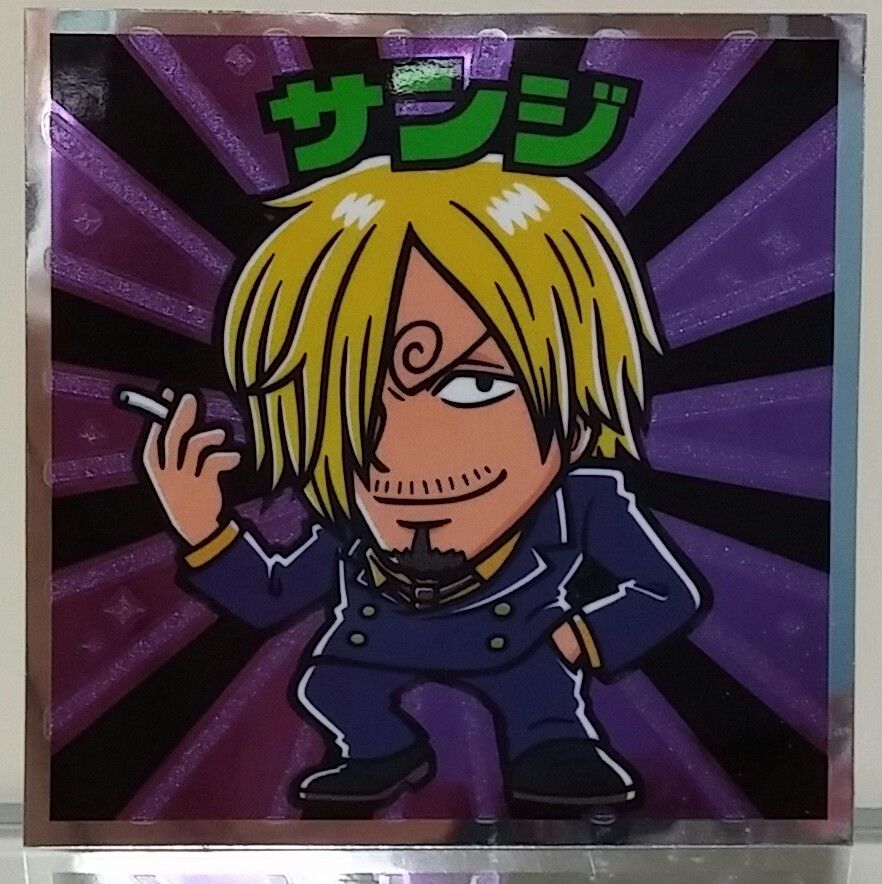 ロッテ ワンピースマンチョコ シール 新世界編 コンプ 前編