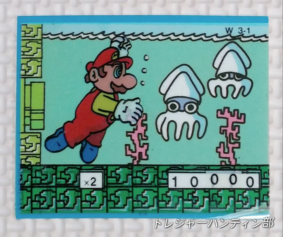 リ*ー様 ファミコンヒーローチョコ　スーパーマリオ マイナーシール ロッテ ファミコンヒーローチョコ スーパーマリオブラザーズ編 ゲーム