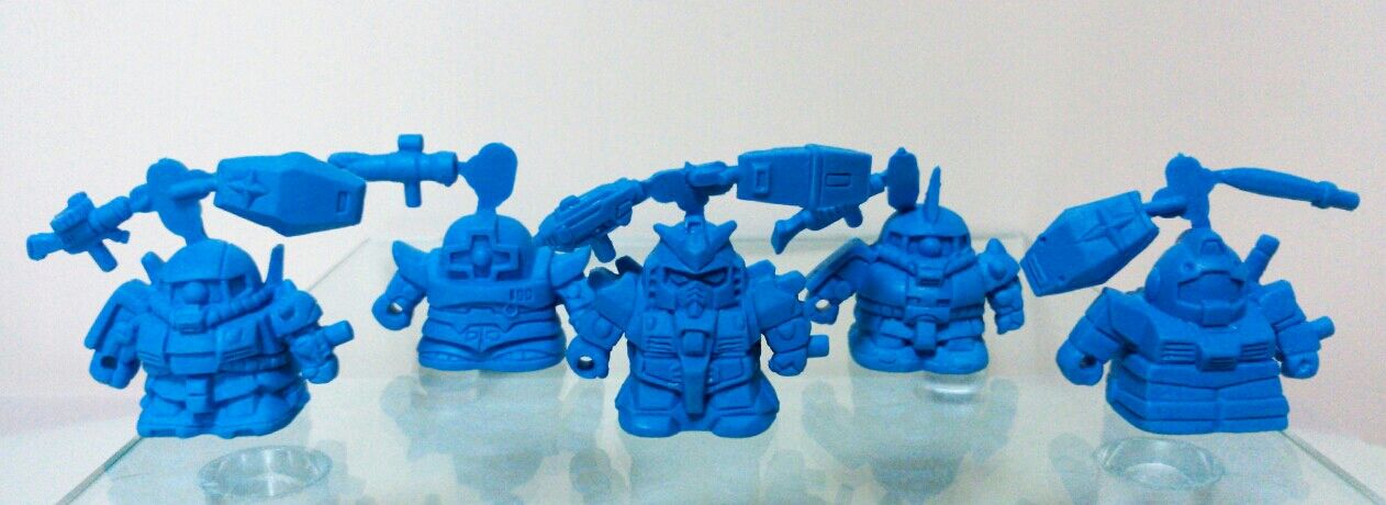 SDガンダム ガン消し part3 マーク3 メタリック 旧素材