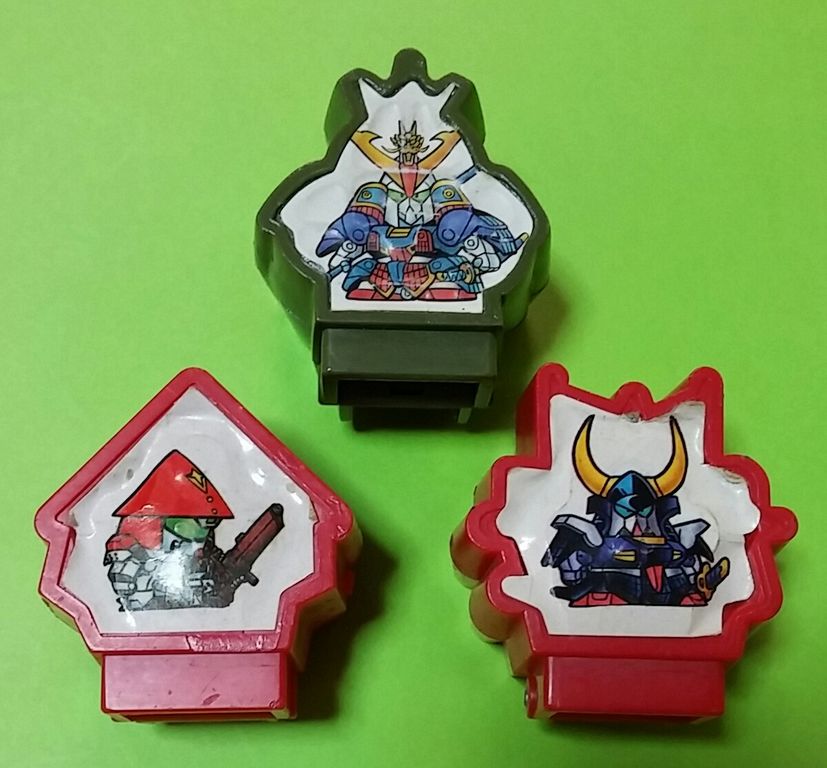 ガン消し SDガンダム ガチャガチャ 台紙 : トレジャーハンティン