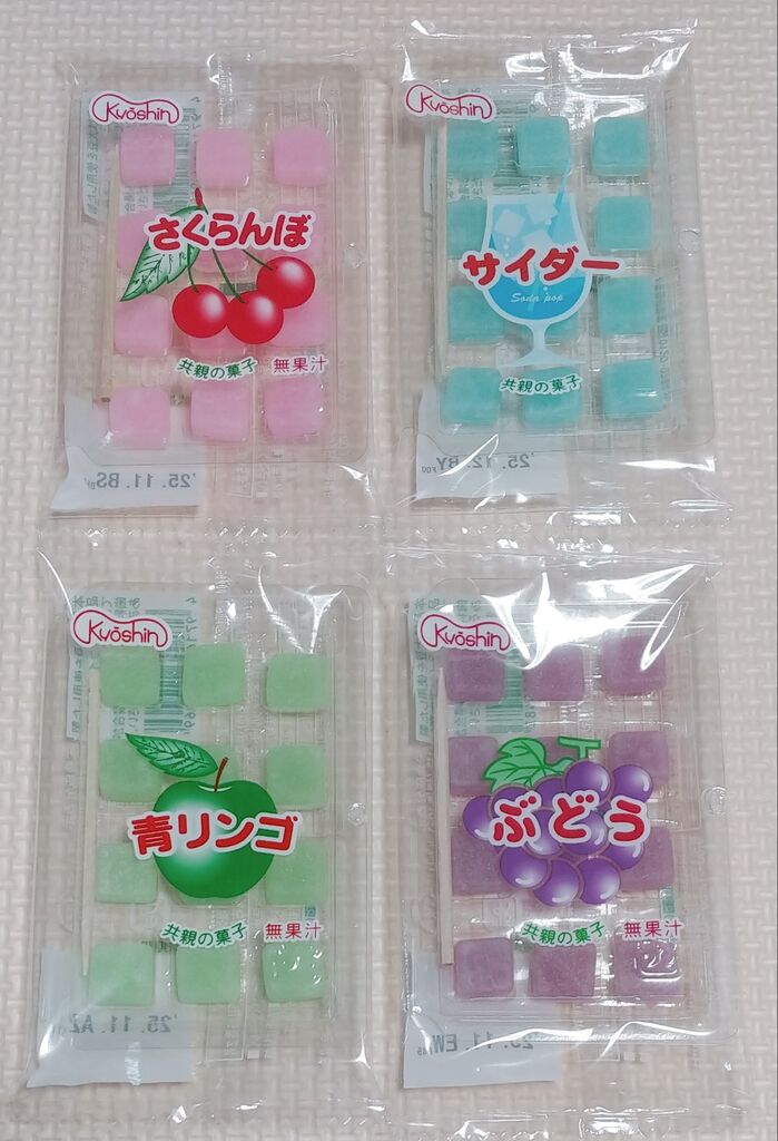 現代の駄菓子レポート87 続・お馴染みな餅菓子を集めてみた
