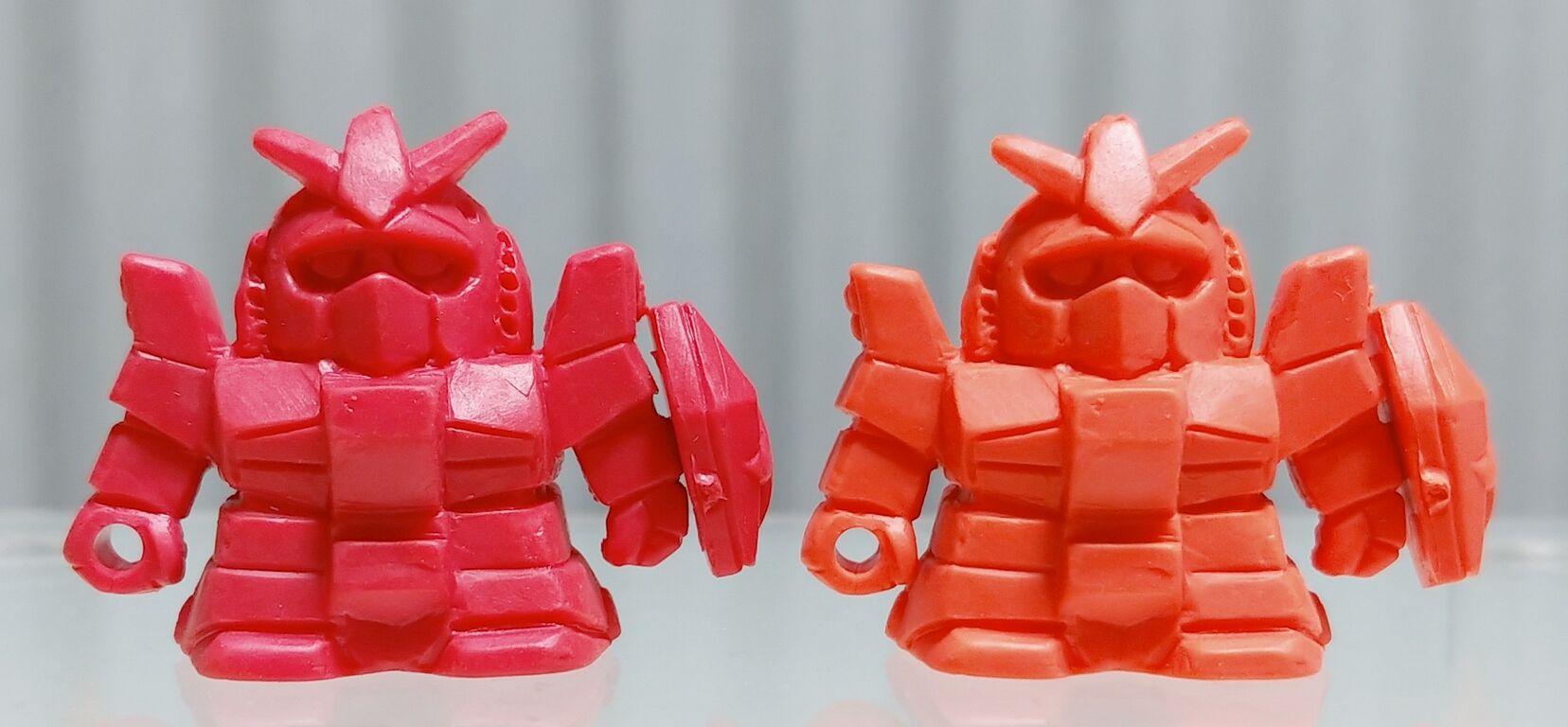 纏め開封日記 レアカラー ガン消し SDガンダム 消しゴム : トレジャー