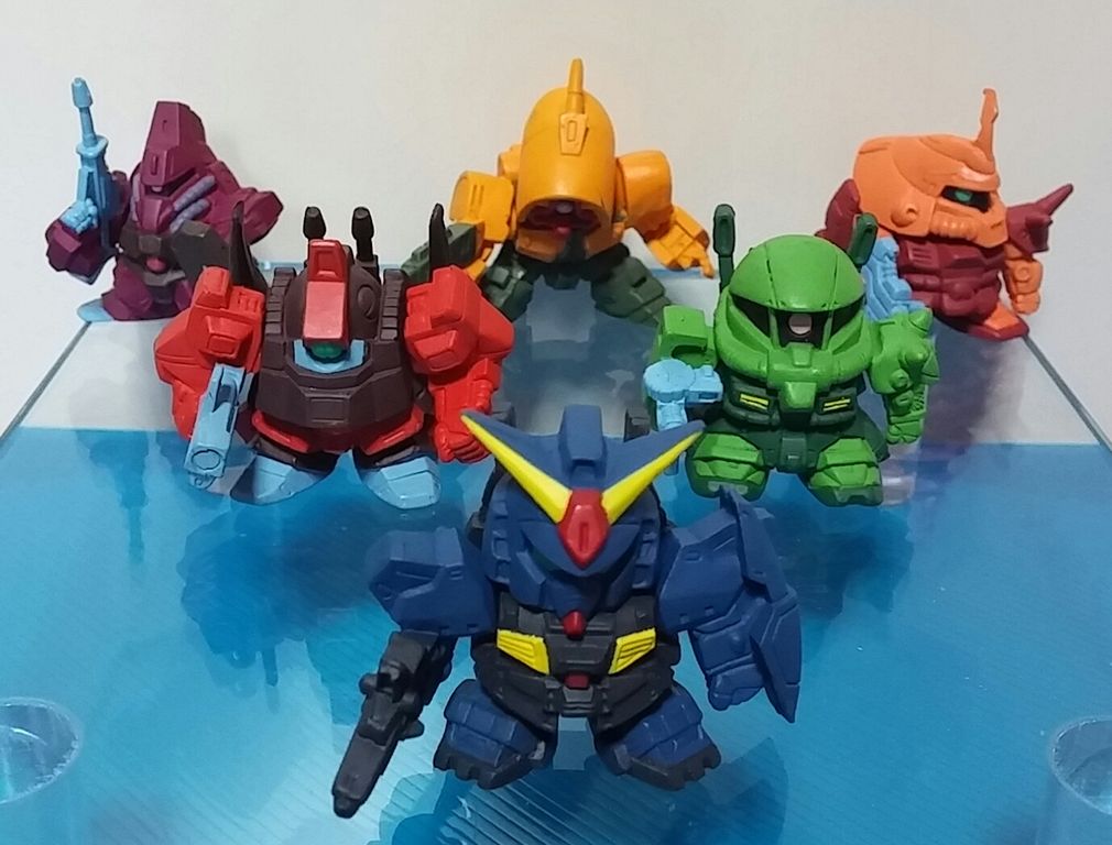 BANDAI ガシャポン SDガンダム フルカラー ゼータガンダム Ver
