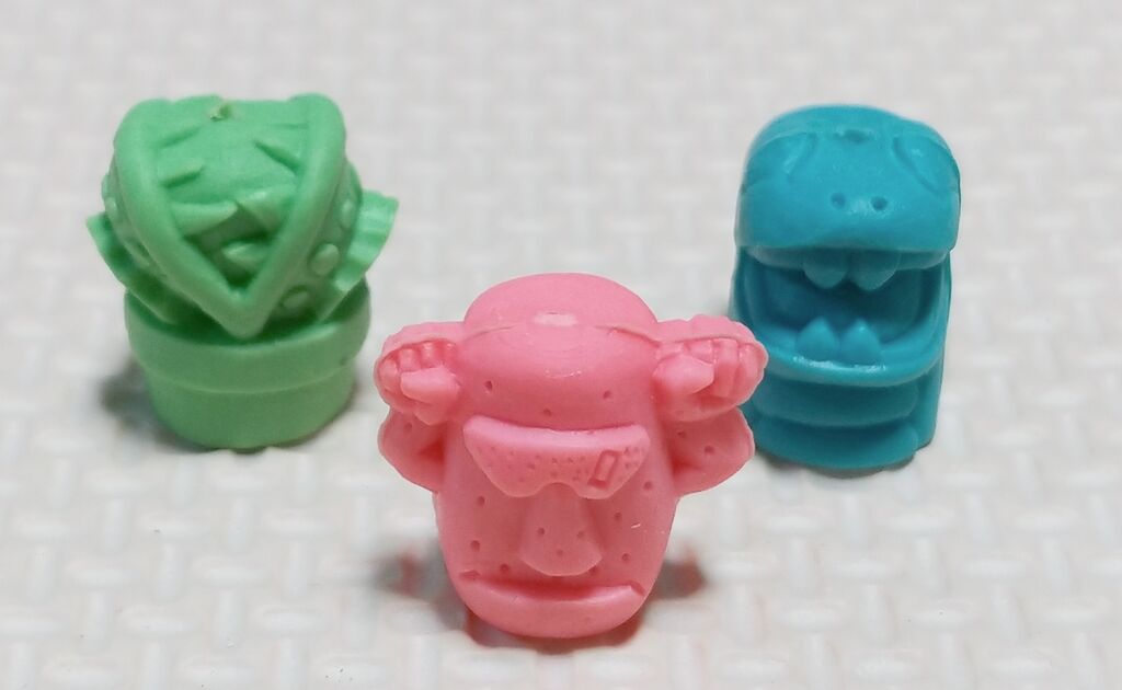 前編 アマダ スーパーマリオランド キャップ消しゴム 連続当