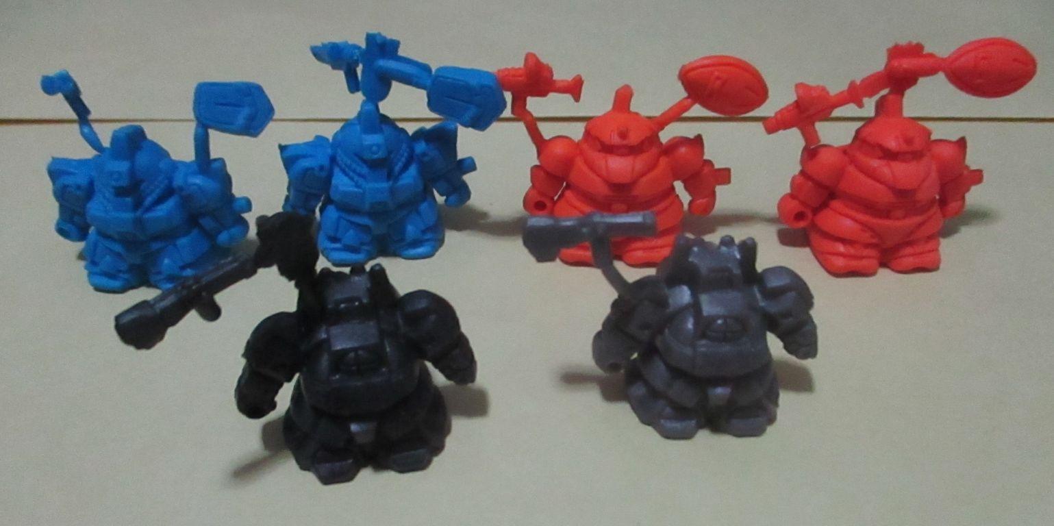 ガン消しのパーツの見分け方6 ΖΖ系 ダブルゼータガンダム パーツ