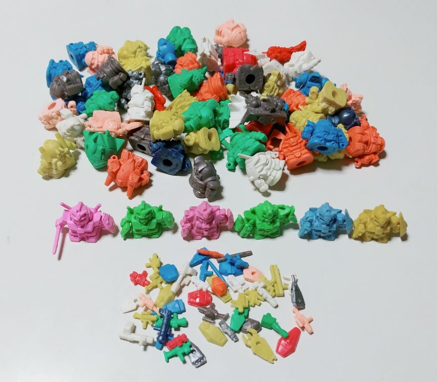 日記 ガン消しを色々入手 レアカラー メタリック : トレジャー