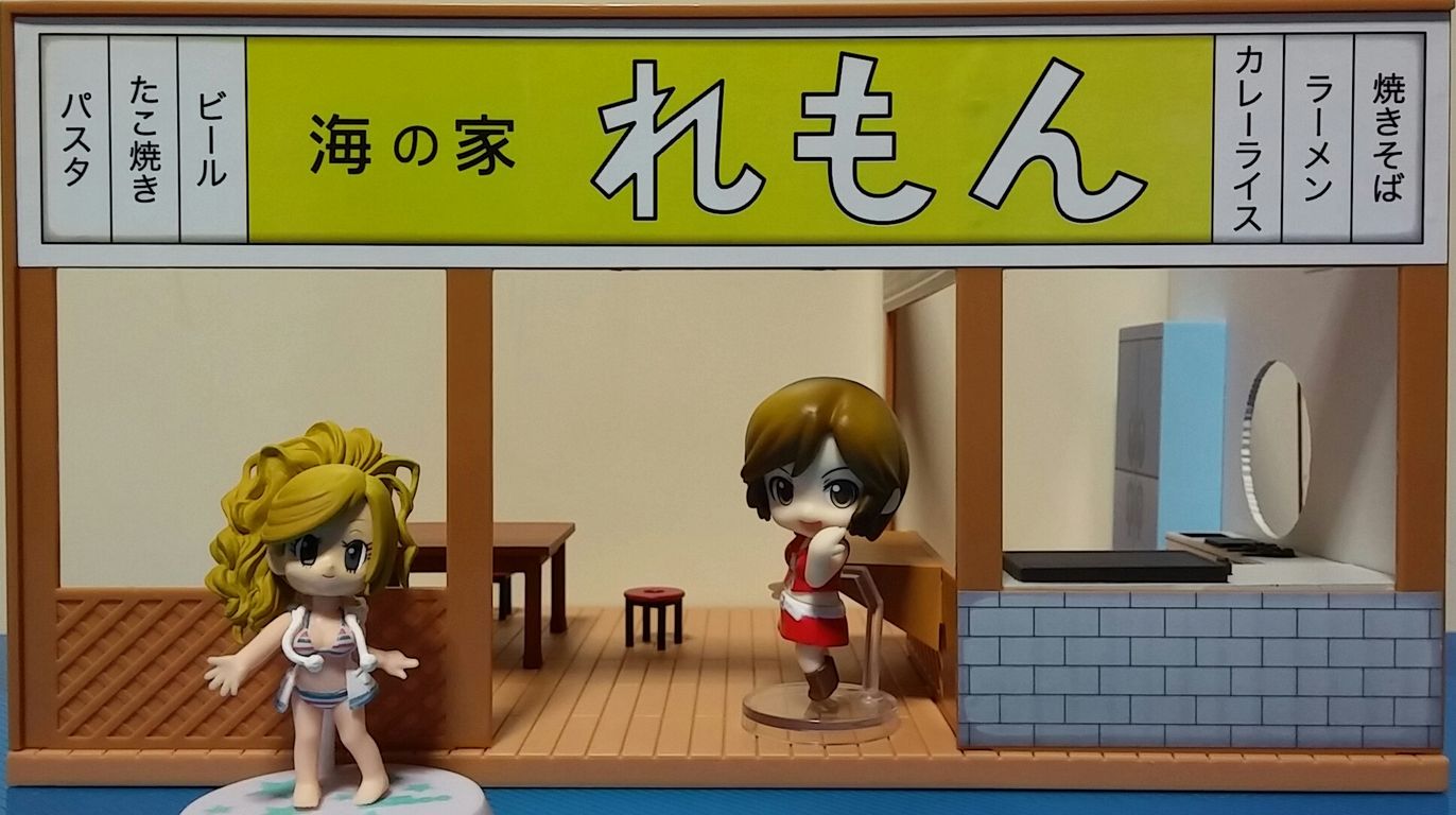 一番くじ 侵略 イカ娘 C賞 海の家れもん ステージセット ちびきゅんキャラ トレジャーハンティン部 部長のブログ