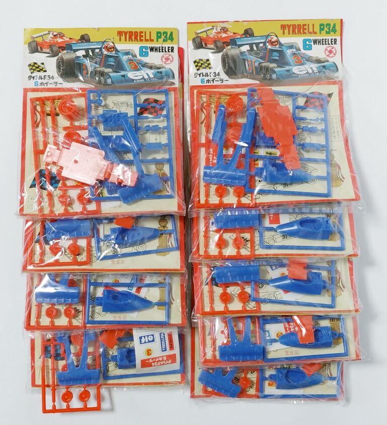 昭和レトロ タイレルP34 6ホイーラー プラモデル 駄菓子屋 駄 昭和レトロ タイレルP34 6ホイーラー プラモデル 駄菓子屋 駄