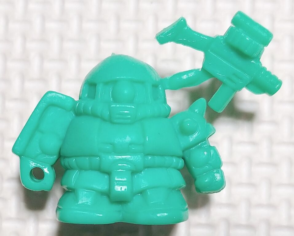 ガン消しのパーツの見分け方1 ザク系 パーツ 武器 違い SD ガン消しのパーツの見分け方1 ザク系 パーツ 武器 違い SD