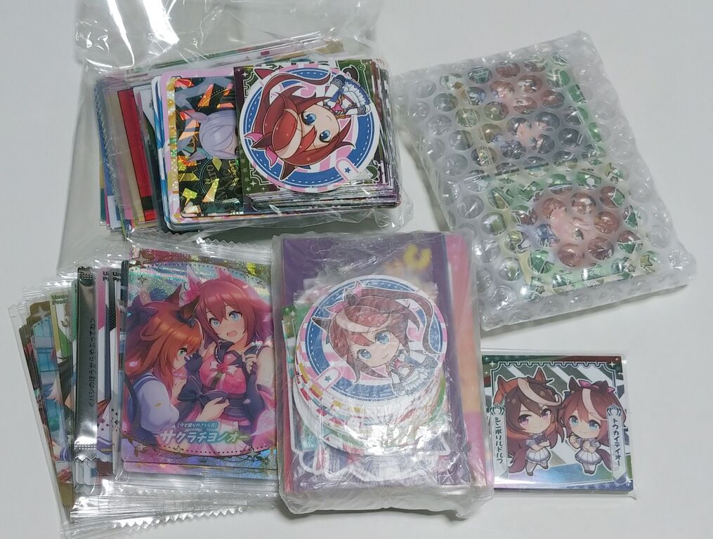 日記 ガムシャラ収集！ ウマ娘 カード シール グミ ウエハース