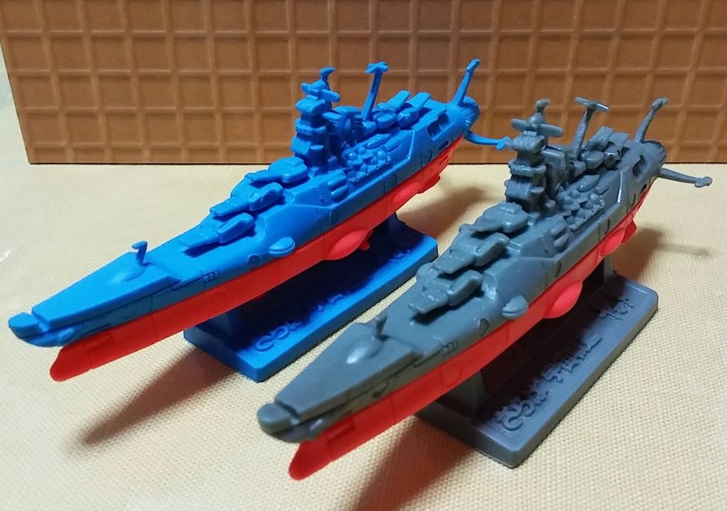 さらば宇宙戦艦ヤマト 合体消しゴム 昭和レトロ : トレジャー