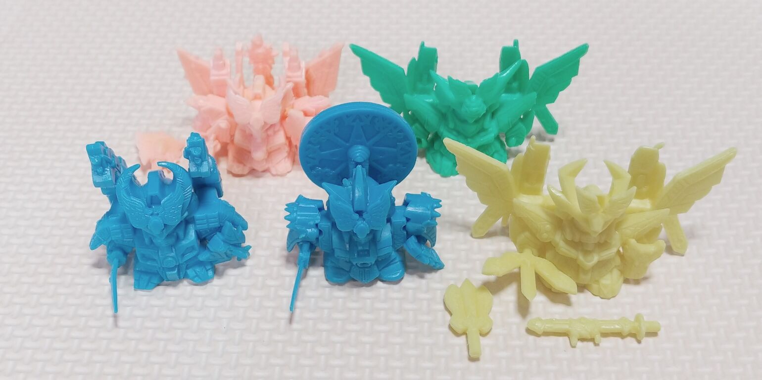 ガン消し日記 将軍様祭り1 SDガンダム ガン消し 戦国伝 大将軍