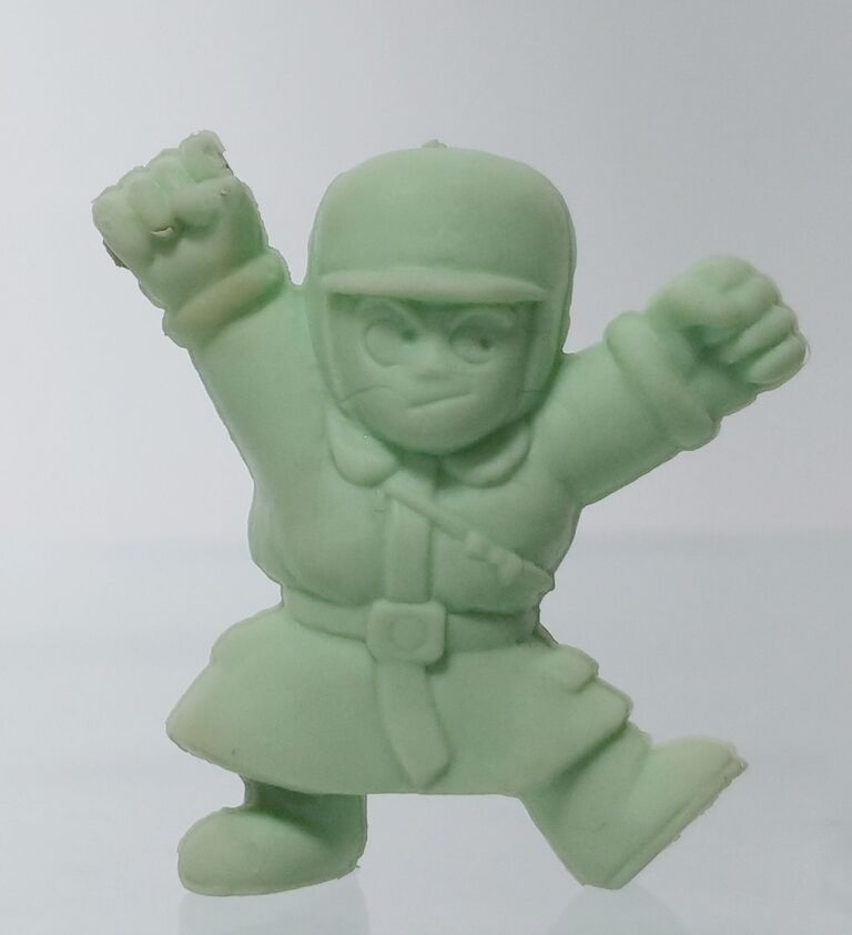 ドラゴンボール消しゴム　8号　クリア　ドラ消し　マッスルタワー　レッドリボン軍 ドラゴンボールの変な消しゴム ドラ消し マッスルタワー レッド