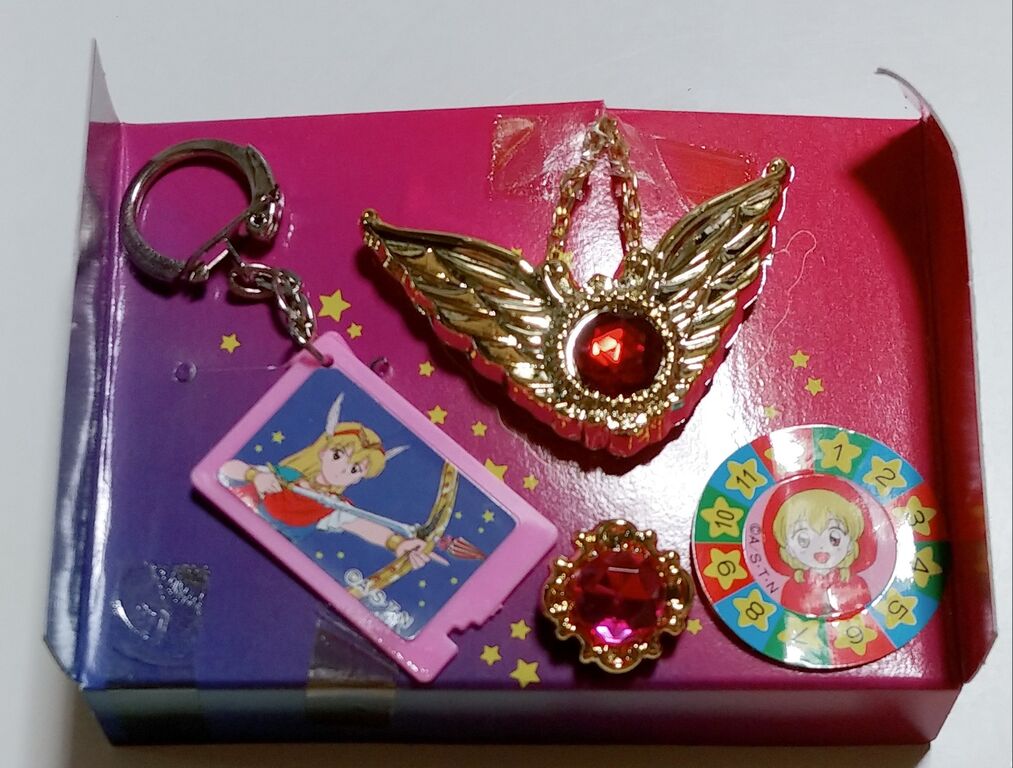 タカラ 赤ずきんチャチャ メダリオン宝石箱 : トレジャー タカラ 赤ずきんチャチャ メダリオン宝石箱 : トレジャー