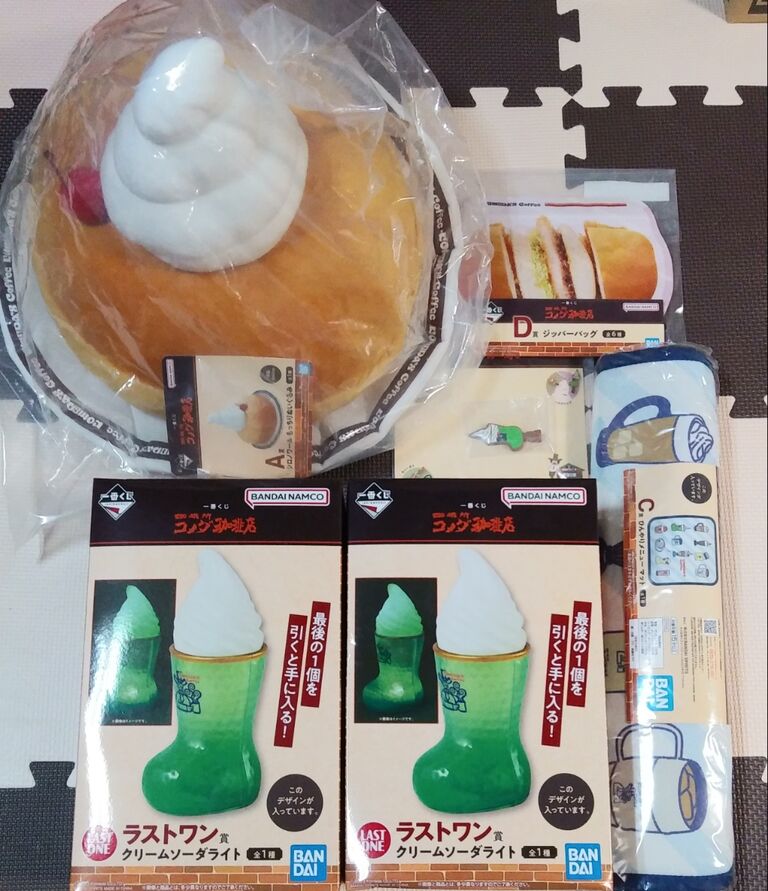 コメダ一番くじ ラストワン賞 ルームライト 何だかお得に沢山ゲット! 2023年 一番くじ 珈琲所 コメダ珈琲店 A賞 C