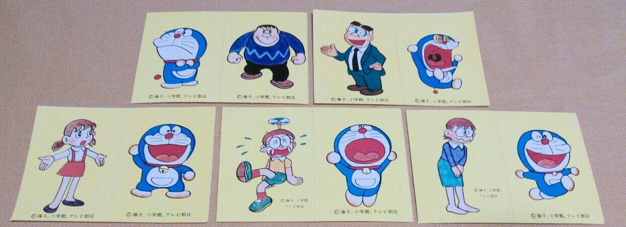 ドラえもん ペーパーシールをあつめてカードにはろう 第3集
