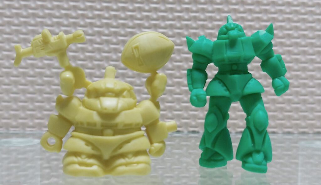 日記 ガン消しとかで遊んでみた。 SDガンダム ガン消し 限定プラ