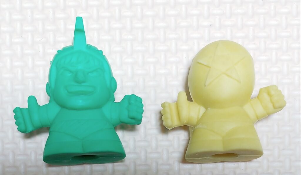 消しゴム洗浄日記 パーツいっぱいのSDキン肉マンの纏めを入手 キン肉