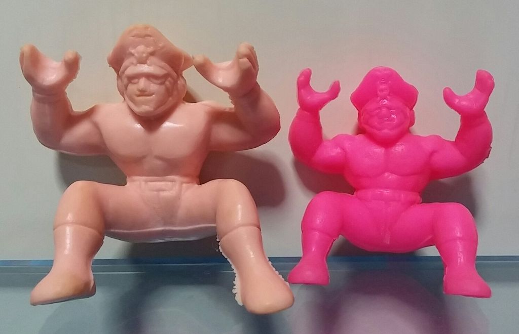 キン肉マン 詳細不明なパチ物の技消し等色々 キン消し 決め技パック 50