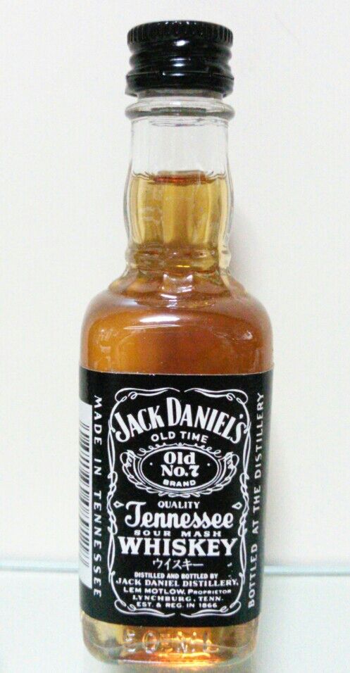 ミニボトル ジャックダニエルズ JACK DANIEL'Sテネシー