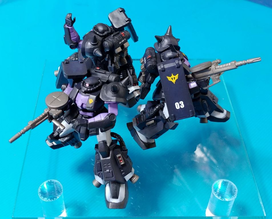 ガンダム アルティメットオペレーション 高機動型ザクⅡ 黒い