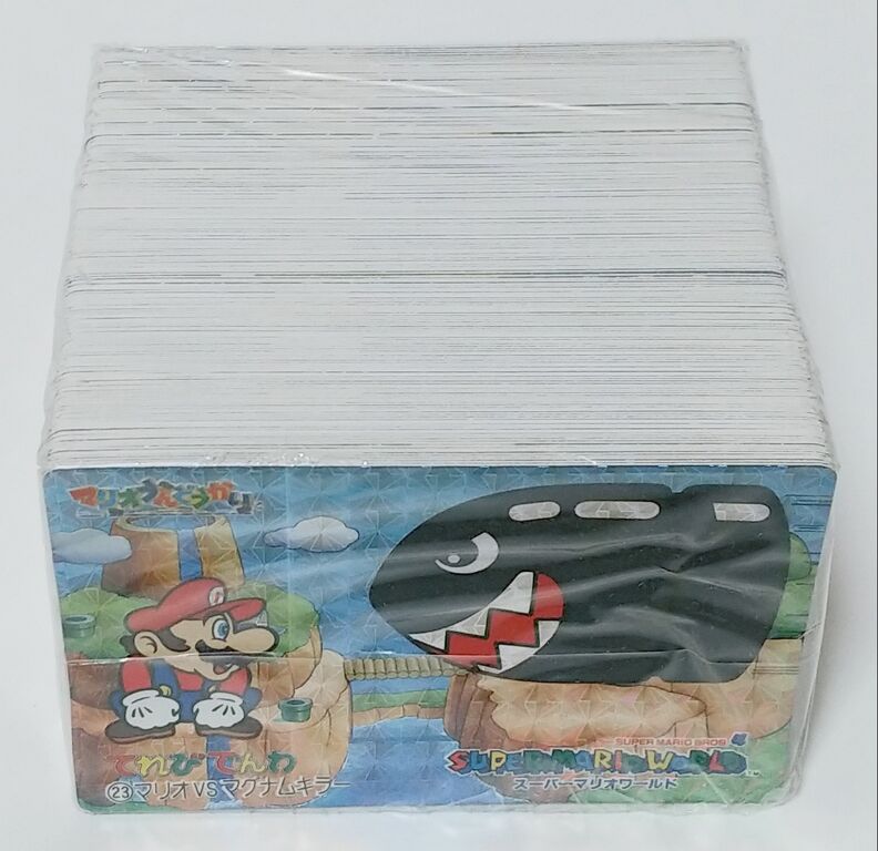 1993年 てれびでんわ スーパーマリオ プリズムカード No.1~12 1993年 てれびでんわ スーパーマリオ プリズムカード No.1~12