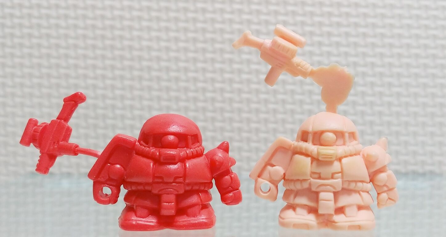 機動戦士ガンダム ガシャポン戦士SDメカ ロボケシ Ver.FRGMT レビュー 