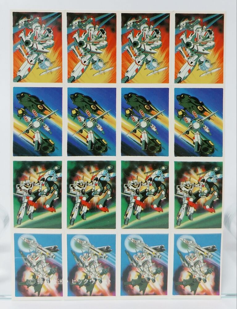 前編 セイカノート 超時空要塞マクロス シール 駄菓子屋 引き物