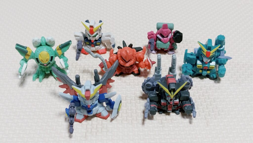 SDガンダム ガン消し フルカラー 怖く ステージ27 ガンダムMk-II