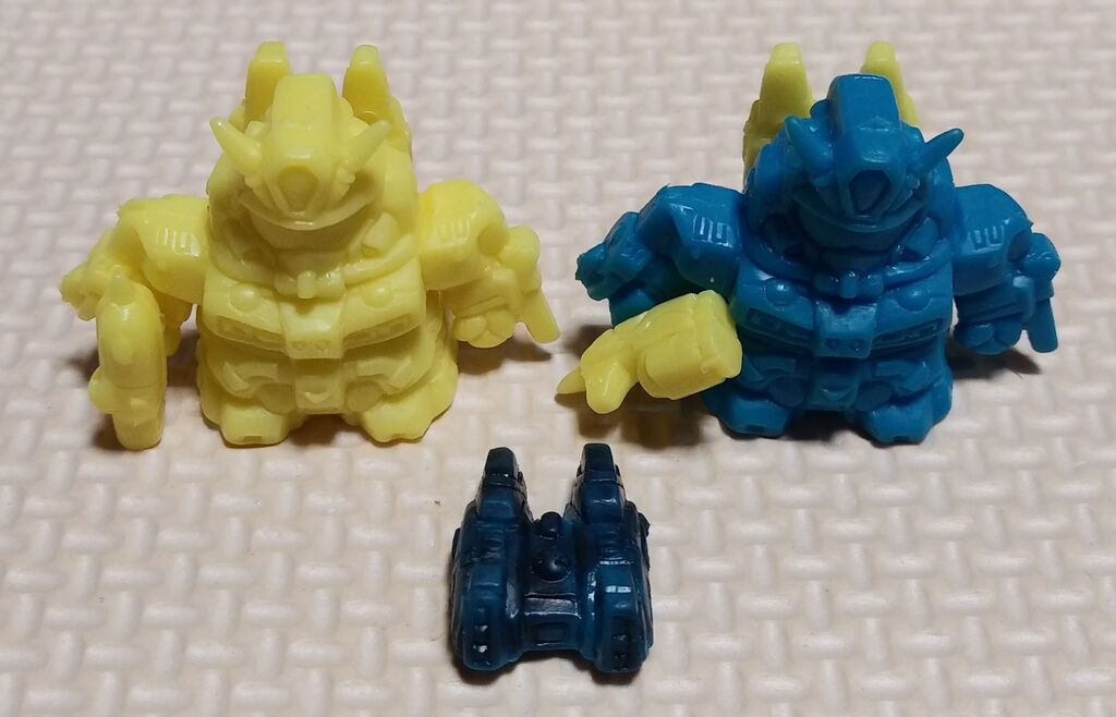 纏め開封洗浄日記 SDガンダム ガン消し ミニマム 消しゴム ダイ