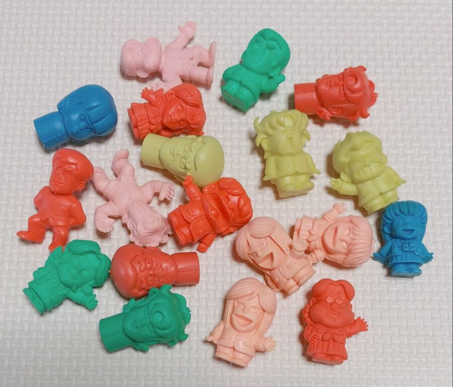 消しゴム洗浄&整理整頓日記 ハイスクール奇面組 ウルトラマン SD