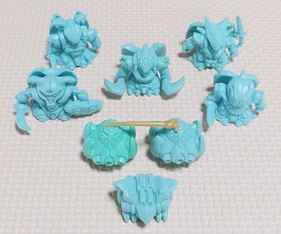 ガシャポン戦士 SDダンバイン マーク1 ガン消し SDガンダム