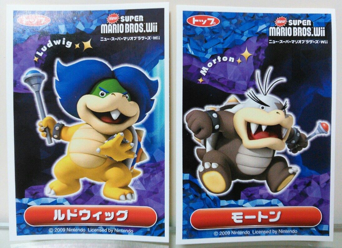 トップ ニュースーパーマリオブラザーズ バッグ ラムネとガム シール