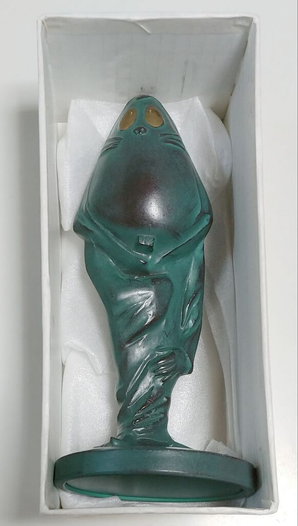 希少　水木しげる　ロードブロンズ像　ミニフィギュア　ねずみ男　ゲゲゲの鬼太郎 ゲゲゲの鬼太郎 ねずみ男 ブロンズ像 レプリカミニフィギュア 水木