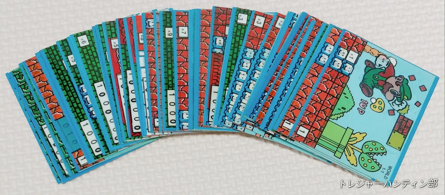 前編 ロッテ ファミコンヒーローチョコ シール スーパーマリオ