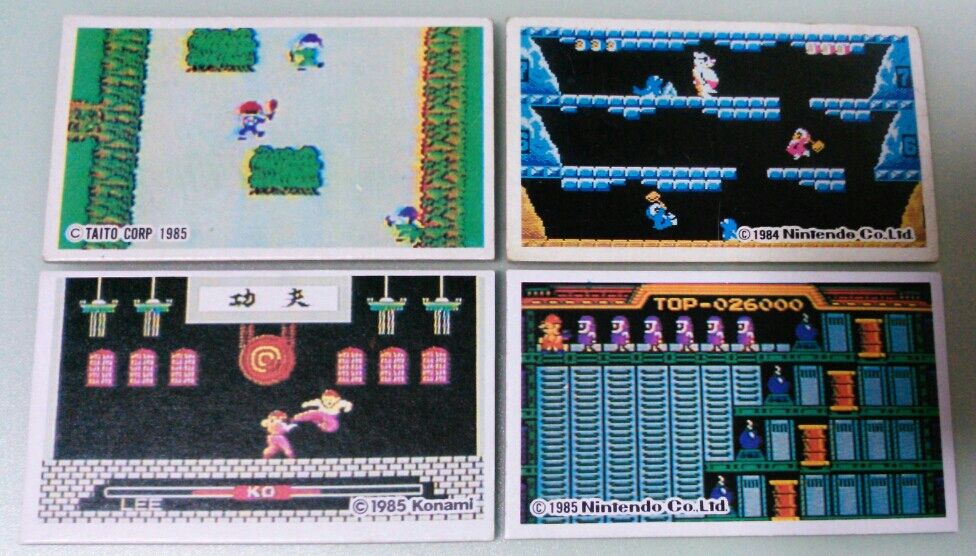 アマダ ファミリーコンピュータ 角面子 ファミコン 面子 メンコ めんこ