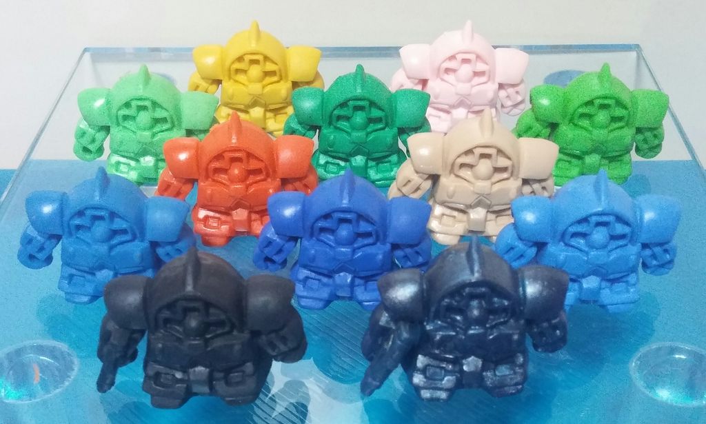SDガンダム ガン消し レアカラー祭り! : トレジャーハンティン部