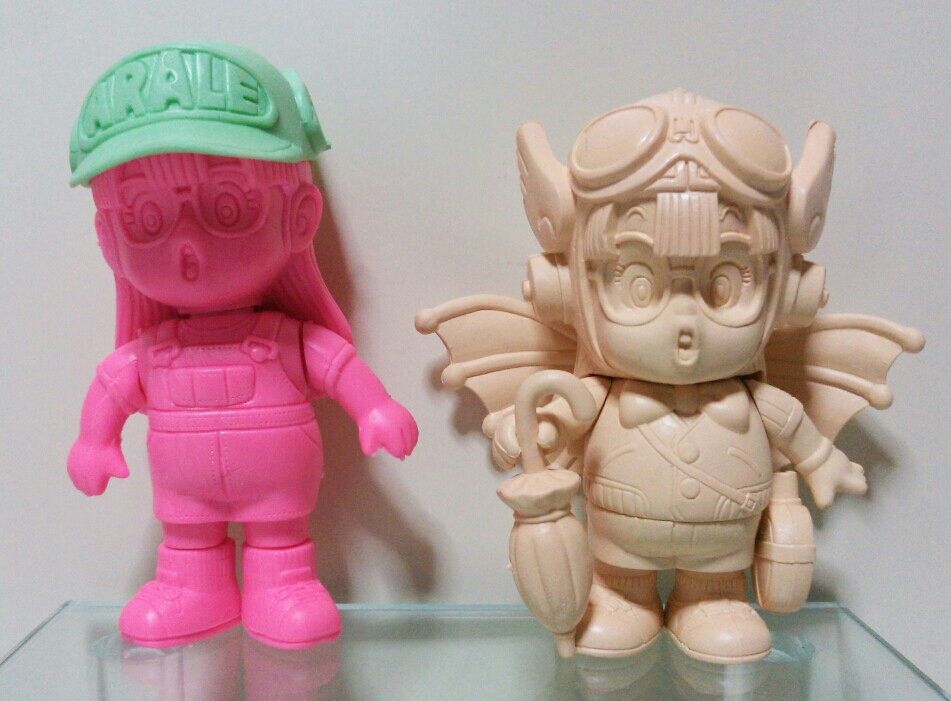 アラレちゃん 合体消しゴム : トレジャーハンティン部、部長のブログ