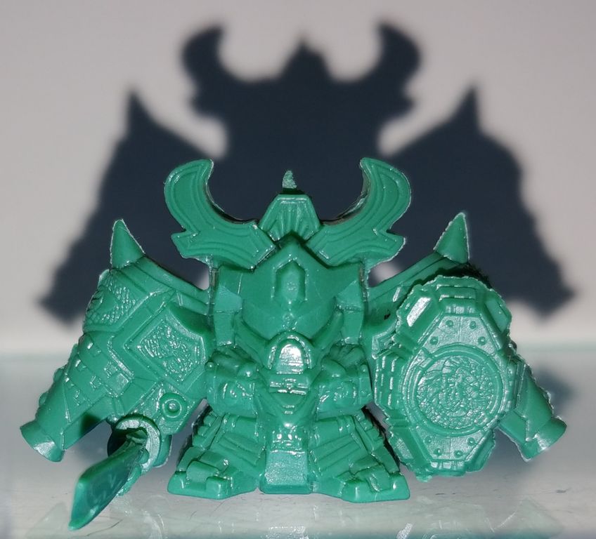 SDガンダム ガン消し 後半弾の変な色 レアカラー クリア 金色