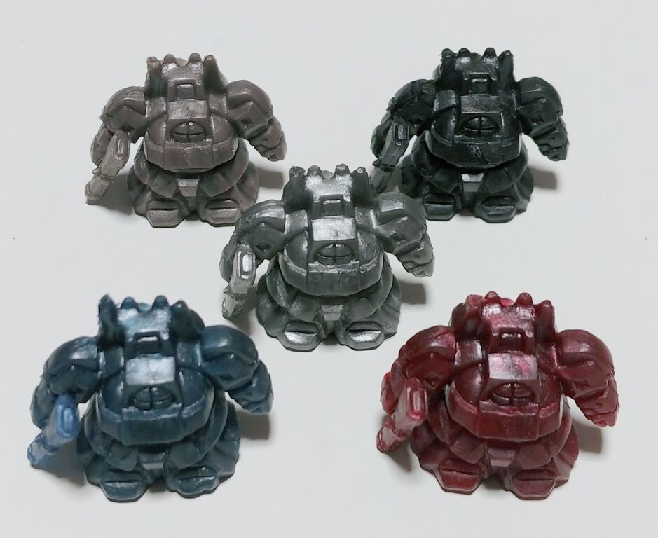 貴重 リックディアス イメージカラー メタリックグレー レア 貴重 リックディアス イメージカラー メタリックグレー レア