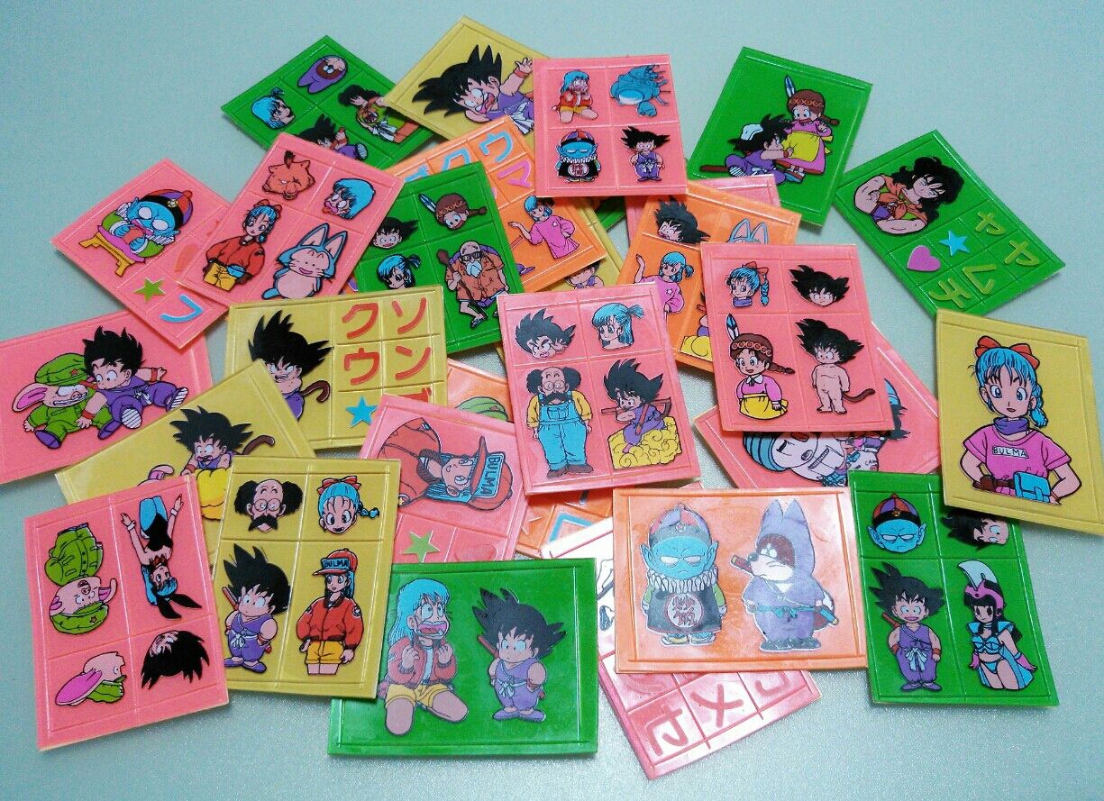 当時物 希少 駄菓子屋在庫品 くじ当て ドラゴンボール カラーラブ