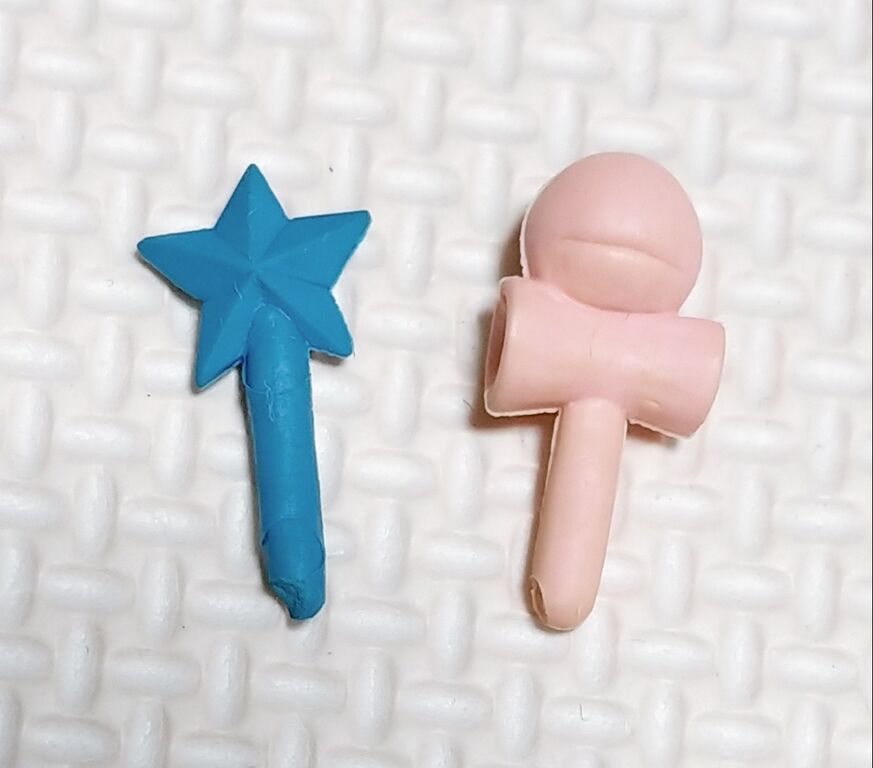 ファミコンチョコ消しゴム　メトロイド　ギガ　キャラクター　キン消し 前編 ロッテ ファミコンチョコ 3弾 メトロイド 消しゴム 蓄光