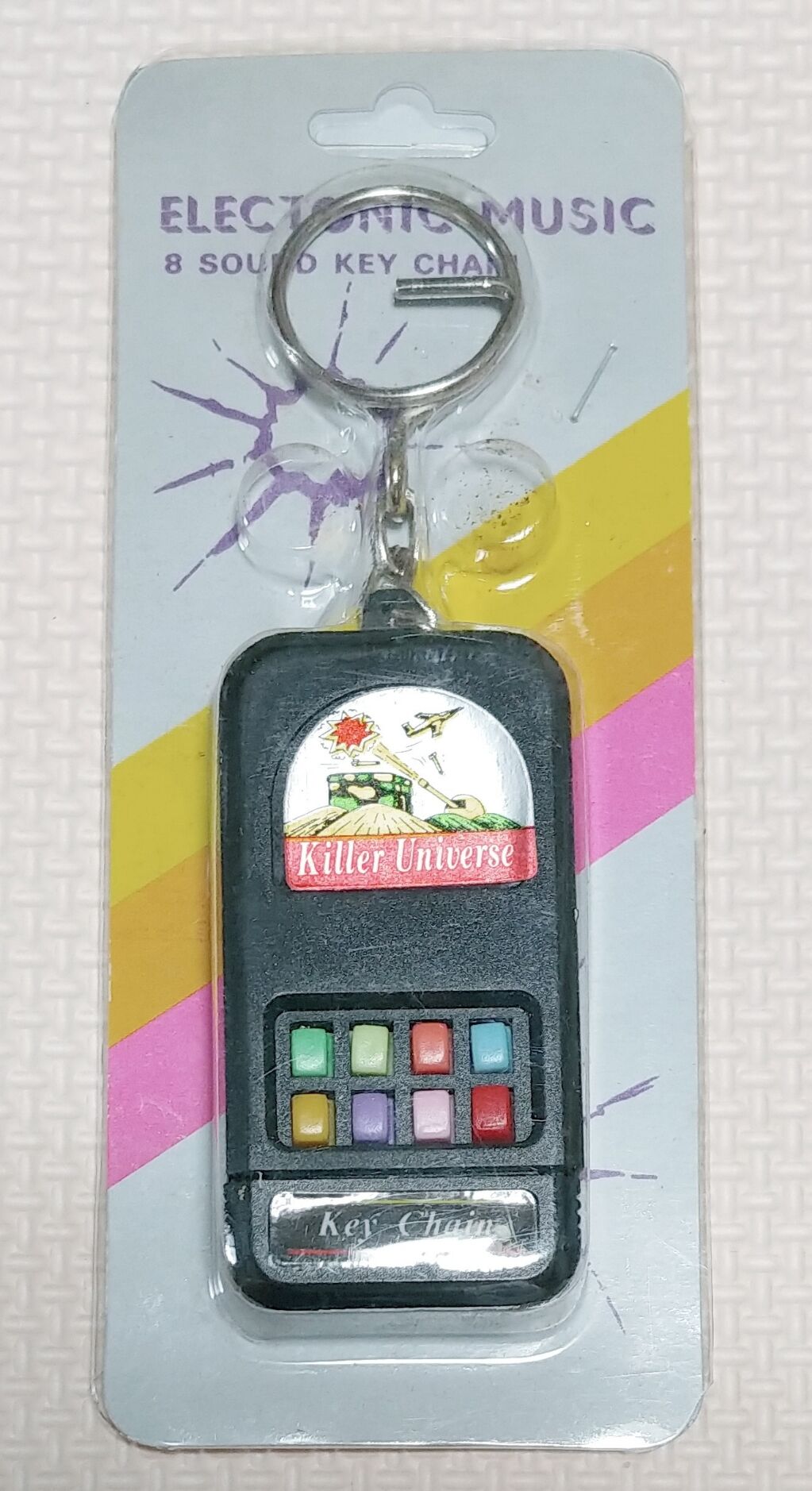 ドットグラフィック サウンド付フィギュア レトロ 新入手! エレクトニックミュージック 8サウンドキーチェーン サウンド