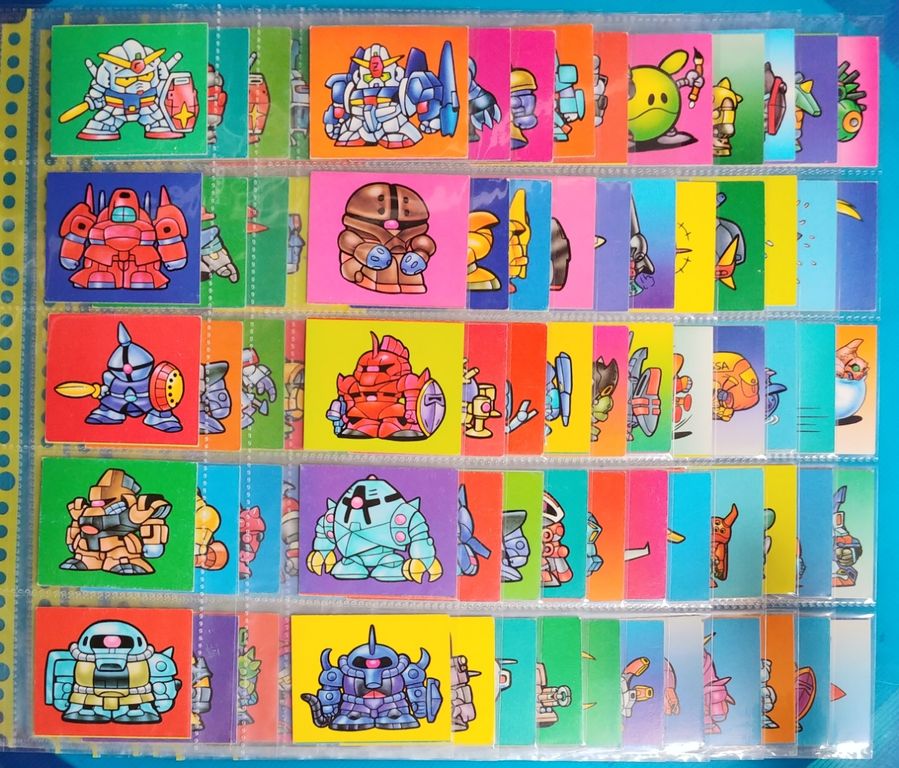 5品目 コンプを狙う! アマダ SDガンダム ミニカード 第2弾