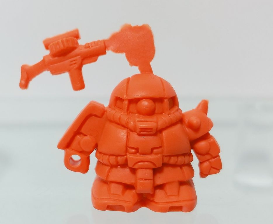 ガン消しのパーツの見分け方1 ザク系 パーツ 武器 違い SD ガン消しのパーツの見分け方1 ザク系 パーツ 武器 違い SD