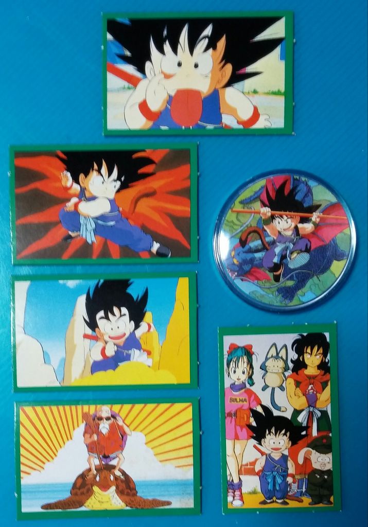 バンダイ ドラゴンボール 8人セット 消しゴム ドラ消し デカ消し